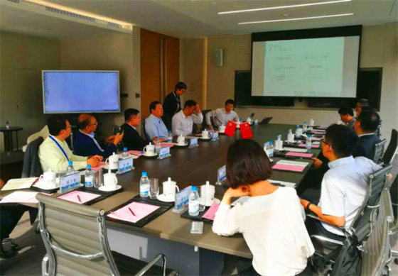 密云区委常委、统战部长蒋学甫一行来访联盟