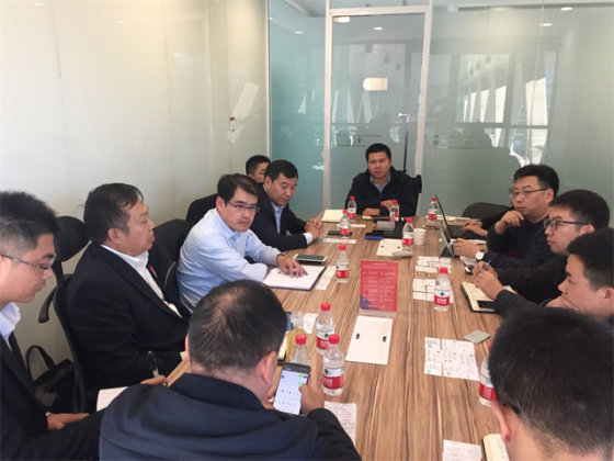 中关村智慧环境产业联盟带领联盟战略合作单位访问京东集团物流公司