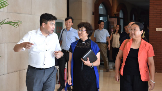 财政部信息网络中心莅临久其学习调研 暨现场开展“财信文化大讲堂”活动